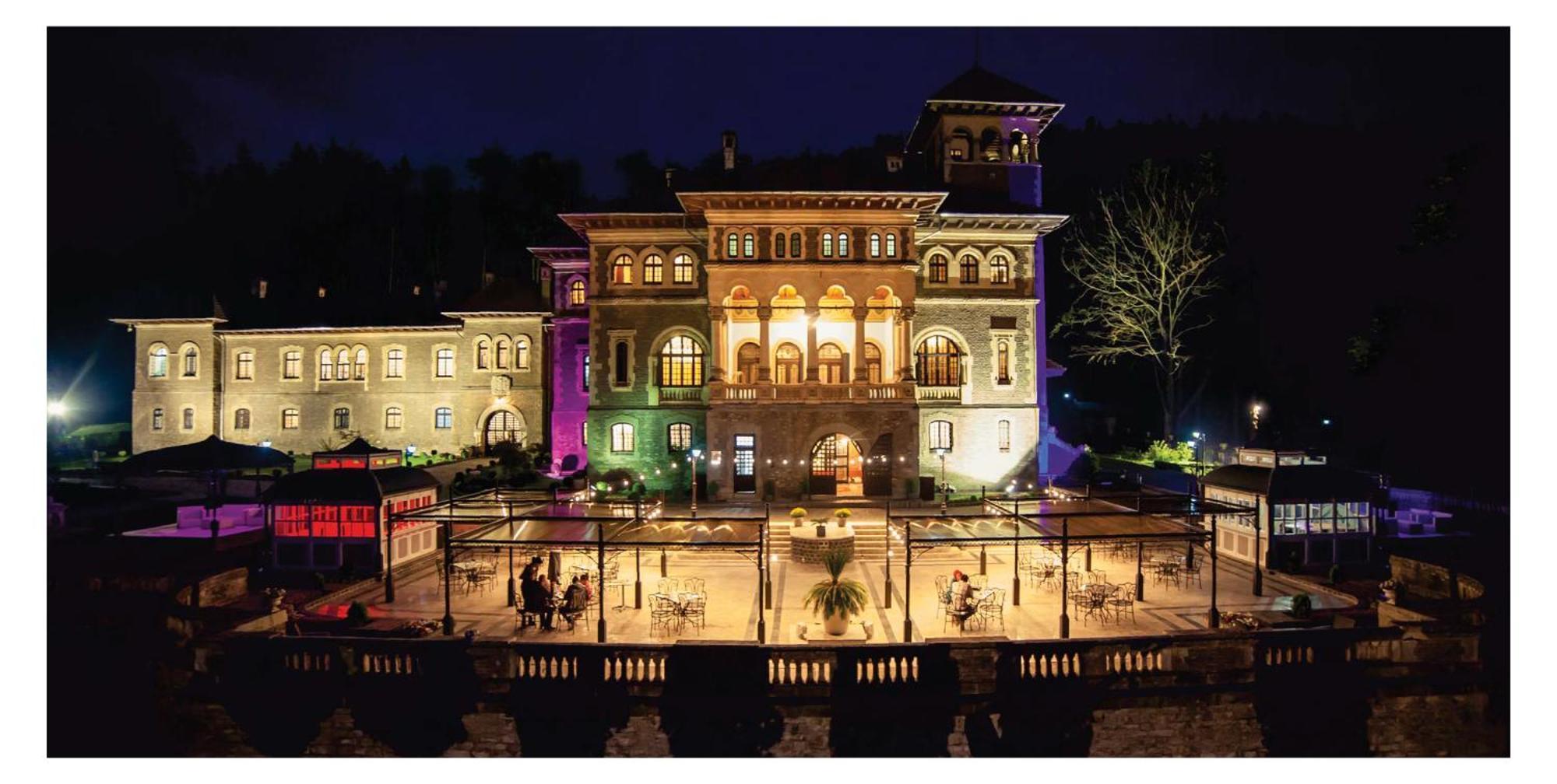 Castelul Cantacuzino Busteni Bagian luar foto